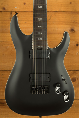 Schecter C-7 SLS Elite Evil Twin | 7-String - Satin Black