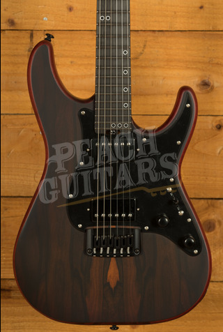 Schecter Sun Valley Super Shredder Exotic HT Ziricote | Faded Vintage Sunburst Satin