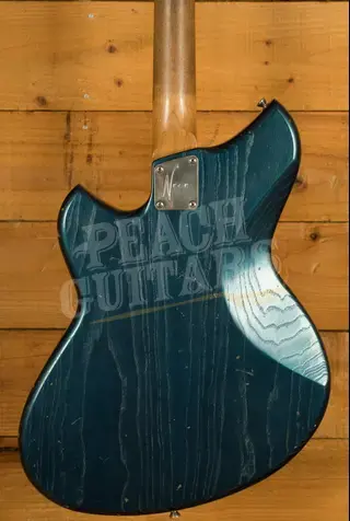 Novo Nucleus Miris J | Lake Como Blue - Parchment Pickguard