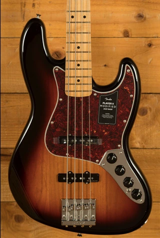 Fender Player II Modified Active Jazz Bass - Maple - 3-Tone Sunburst