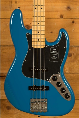 Fender Player II Modified Active Jazz Bass - Maple - Electric Blue