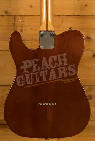 Fender Custom Shop Masterbuilt Levi Perry Top Bound 52 Tele - Journeyman Relic Walnut Transparent