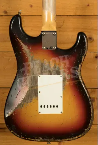 Fender Custom Shop 59 Strat Left-Handed - Super Heavy Relic 3-Tone Sunburst
