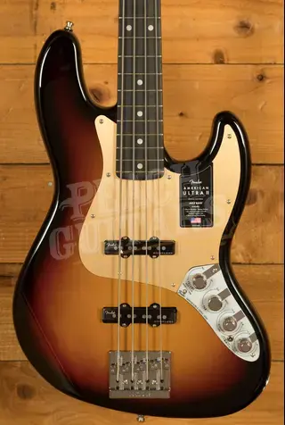 Fender American Ultra II Jazz Bass Ebony Ultraburst *B-Stock*