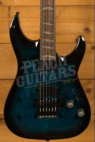 Schecter Omen Elite-6 FR | See-Thru Blue Burst