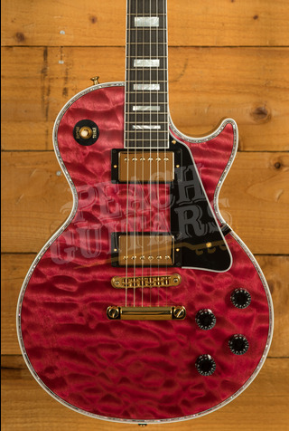 Gibson Custom Les Paul Custom 5A Quilt | Chablis Pink - VOS 1-Piece Top!!