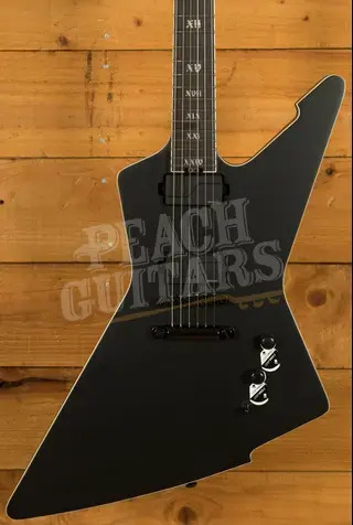 Schecter E-1 SLS Elite Evil Twin | Satin Black