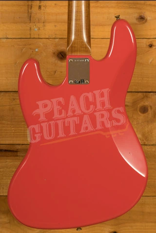 Fender Custom Shop 62 Jazz Bass - Journeyman Relic Fiesta Red