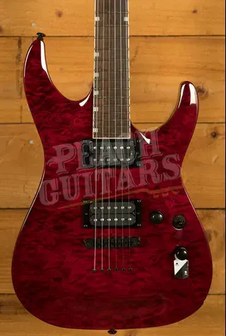 ESP LTD MH-200QM NT - See Thru Black Cherry