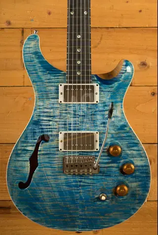 PRS DGT Semi-Hollow - Faded Blue Jean Moons