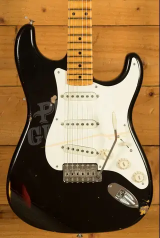 Fender Custom Shop 57 Strat - Relic Black/3-Tone Sunburst