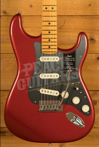 Fender American Ultra II Stratocaster - Maple - Sinister Red