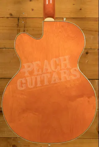 Gretsch Synchromatic Nashville Hollow Body Single-Cut with Bigsby - Ebony - 50's Orange Stain