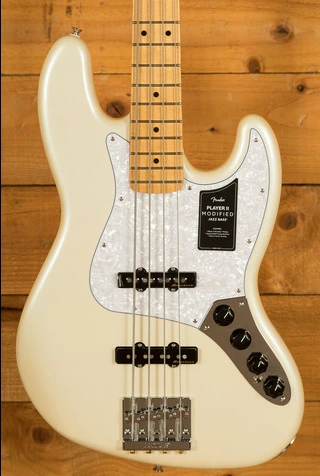 Fender Player II Modified Active Jazz Bass - Maple - Olympic Pearl