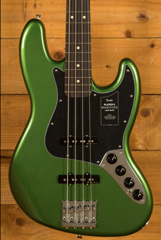 Fender Player II Modified Active Jazz Bass Rosewood Harvest Green Metallic