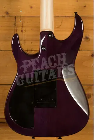 Tom Anderson Angel - NAMM 2026 Guitar - Ultraviolet Blue with Purple Edge Burst