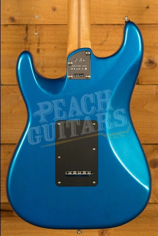 Fender American Ultra II Stratocaster - Ebony - Noble Blue