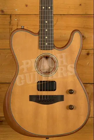 Fender Acoustasonic Standard Telecaster - Rosewood - Aged Natural