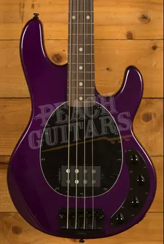 Sterling RAY34 StingRay Bass - Purple Sparkle