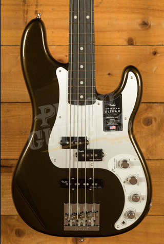 Fender American Ultra II Precision Bass | Texas Tea