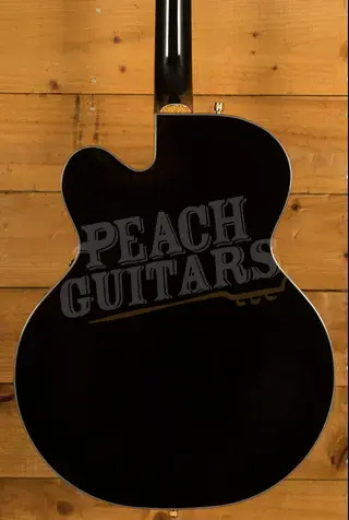 Gretsch Synchromatic Falcon Hollow Body Single-Cut with Bigsby - Ebony - Black