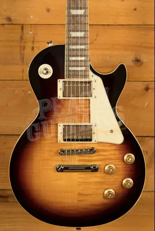 Epiphone Les Paul Standard 50s Figured | Bourbon Burst w/Gigbag