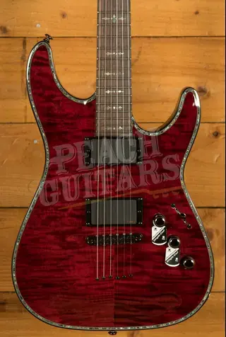 Schecter Hellraiser C-1 - Rosewood - Black Cherry
