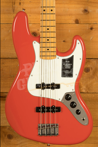 Fender Player II Jazz Bass | Coral Red