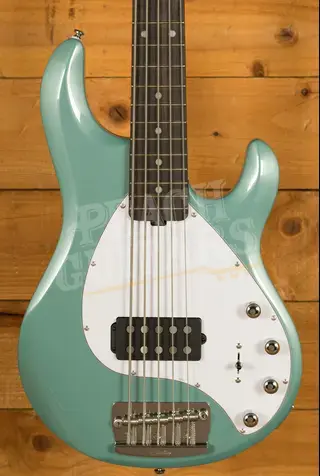 Sterling RAY35 StingRay 5 Bass - Dorado Green