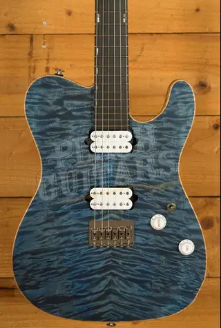 Suhr Custom Modern T Handpicked | Satin Trans Whale Blue