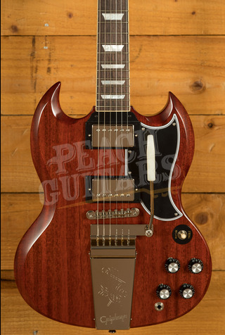 Epiphone Inspired by Gibson Custom 1964 SG Standard w/Maestro Vibrola Reissue | Cherry Red