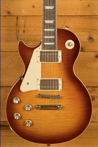 Epiphone Inspired by Gibson Les Paul Standard 60s Figured | Iced Tea Burst w/Gigbag *Left-Handed*
