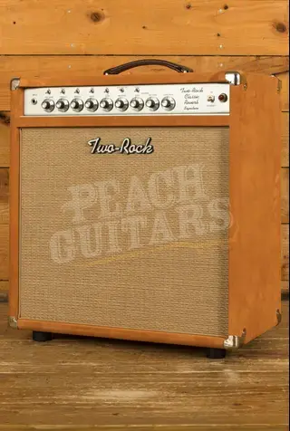 Two-Rock Classic Reverb Signature 40/20 Watt Combo - Golden Brown Suede w/Cane Grill