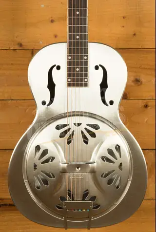 Gretsch G9221 Bobtail Steel Round-Neck Steel Body Resonator Weathered "Pump House Roof"