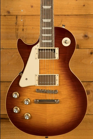 Epiphone Inspired by Gibson Les Paul Standard 60s Figured | Iced Tea Burst w/Gigbag *Left-Handed*