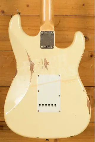 Fender Custom Shop 59 Strat Left-Handed - Relic Aged Vintage White