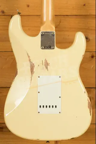 Fender Custom Shop 59 Strat Left-Handed - Relic Aged Vintage White