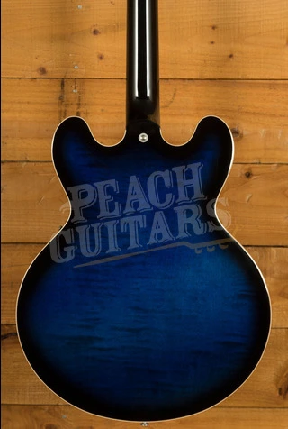 Gibson ES-335 Figured | Deep Ocean Burst