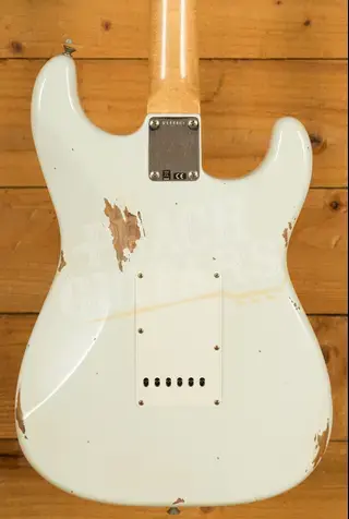 Fender Custom Shop 59 Strat Left-Handed - Relic Olympic White