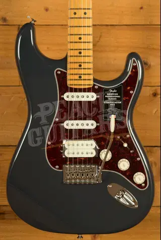 Fender American Professional Classic Stratocaster HSS - Maple - Faded Black