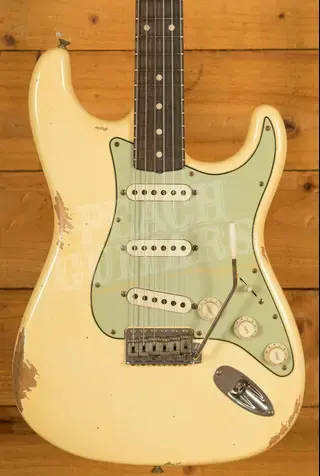 Fender Custom Shop 59 Strat - Relic Aged Vintage White