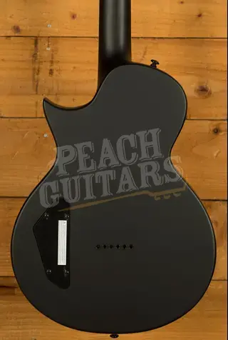 ESP LTD Deluxe EC-01FT - Charcoal Burst Satin Teardrop