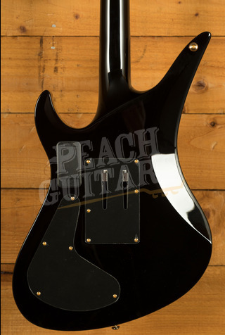Schecter Synyster Gates Custom S | Gloss Black w/Gold Pinstripes