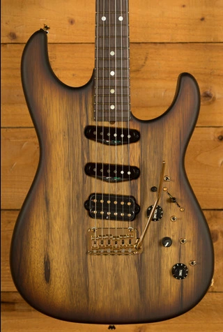 James Tyler Guitars | Studio Elite Black Limba Hollowbody - Brown Burst