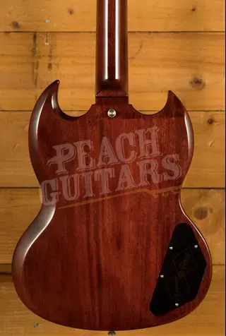 Epiphone Inspired By Gibson Custom 1964 SG Standard w/Maestro Vibrola Reissue | Cherry Red *Left-Handed*