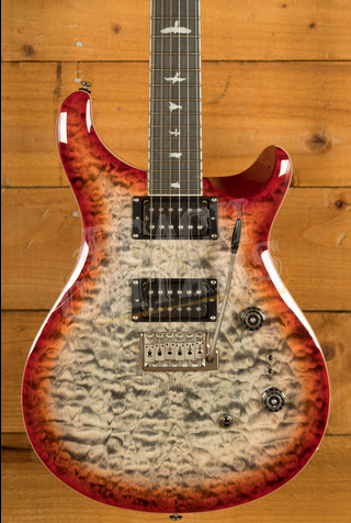PRS SE Custom | Custom 24-08 Quilt - Charcoal Cherry Burst