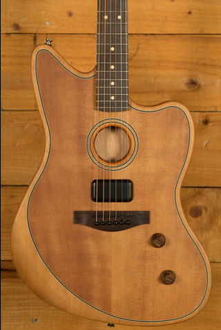 Fender Acoustasonic Standard Jazzmaster Aged Natural