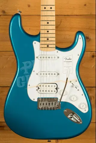 Fender Standard Stratocaster HSS - Maple - Aqua Marine Metallic