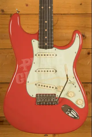 Fender Peach Guitars Exclusive American Vintage II '61 Stratocaster - Rosewood - Fiesta Red