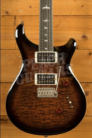 PRS SE Custom | Custom 24 Quilt - Black Gold Sunburst
